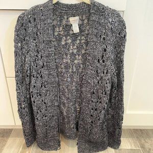 Chico's Crochet Sweater